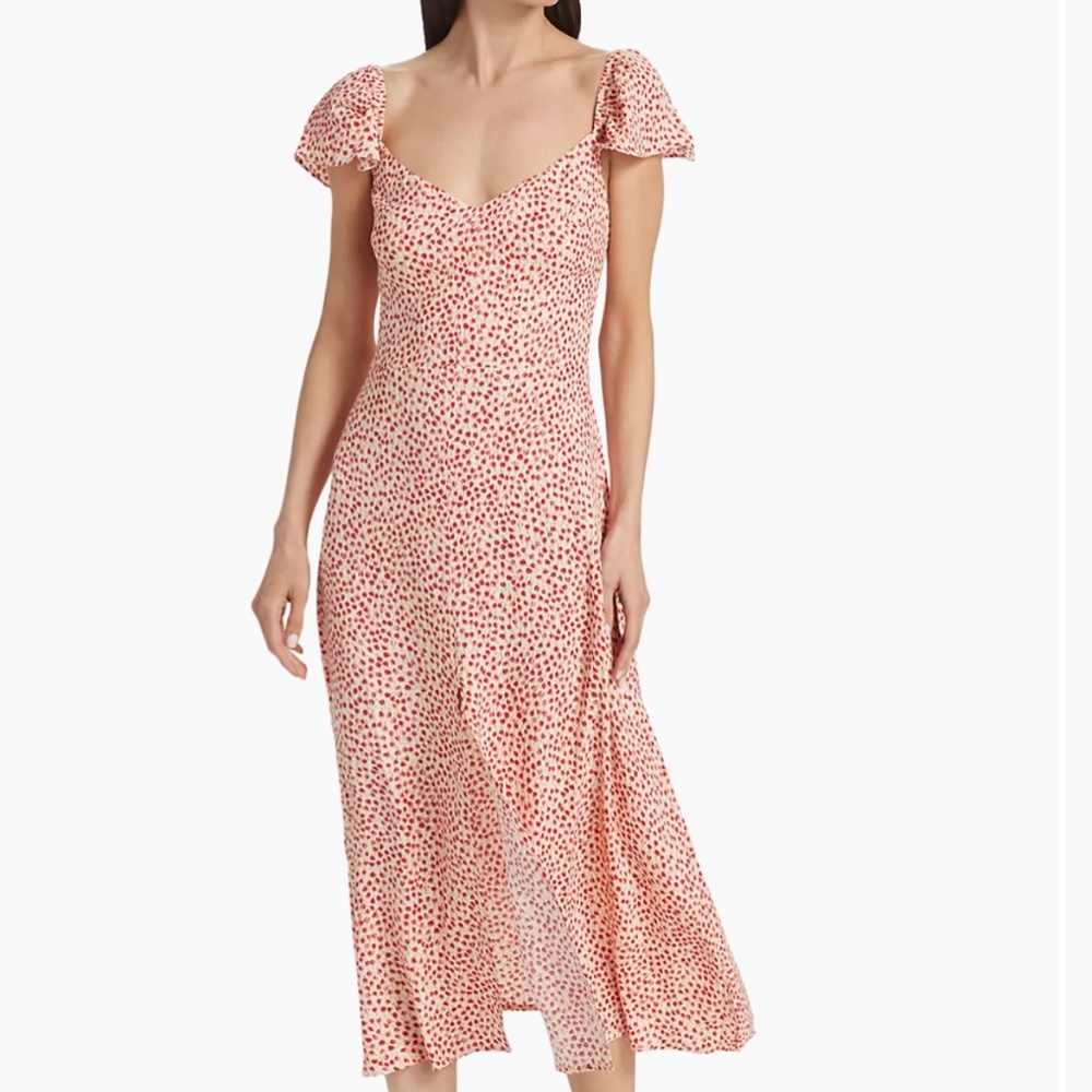 NEW Reformation Baxley Midi Dress - Alma Floral